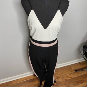 Fashion Nova Color Block Jumpsuit